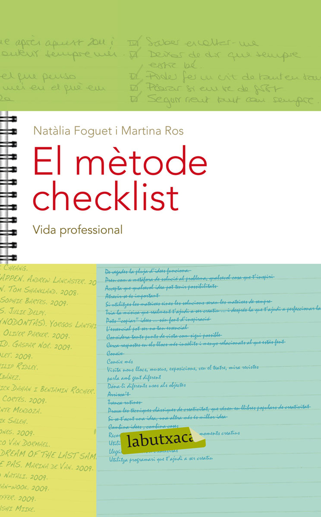 EL MÈTODE CHECKLIST. CAPÍTOL 8: VIDA PROFESSIONAL