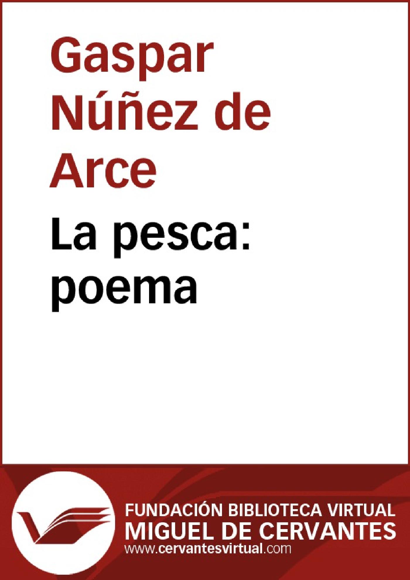 LA PESCA: POEMA