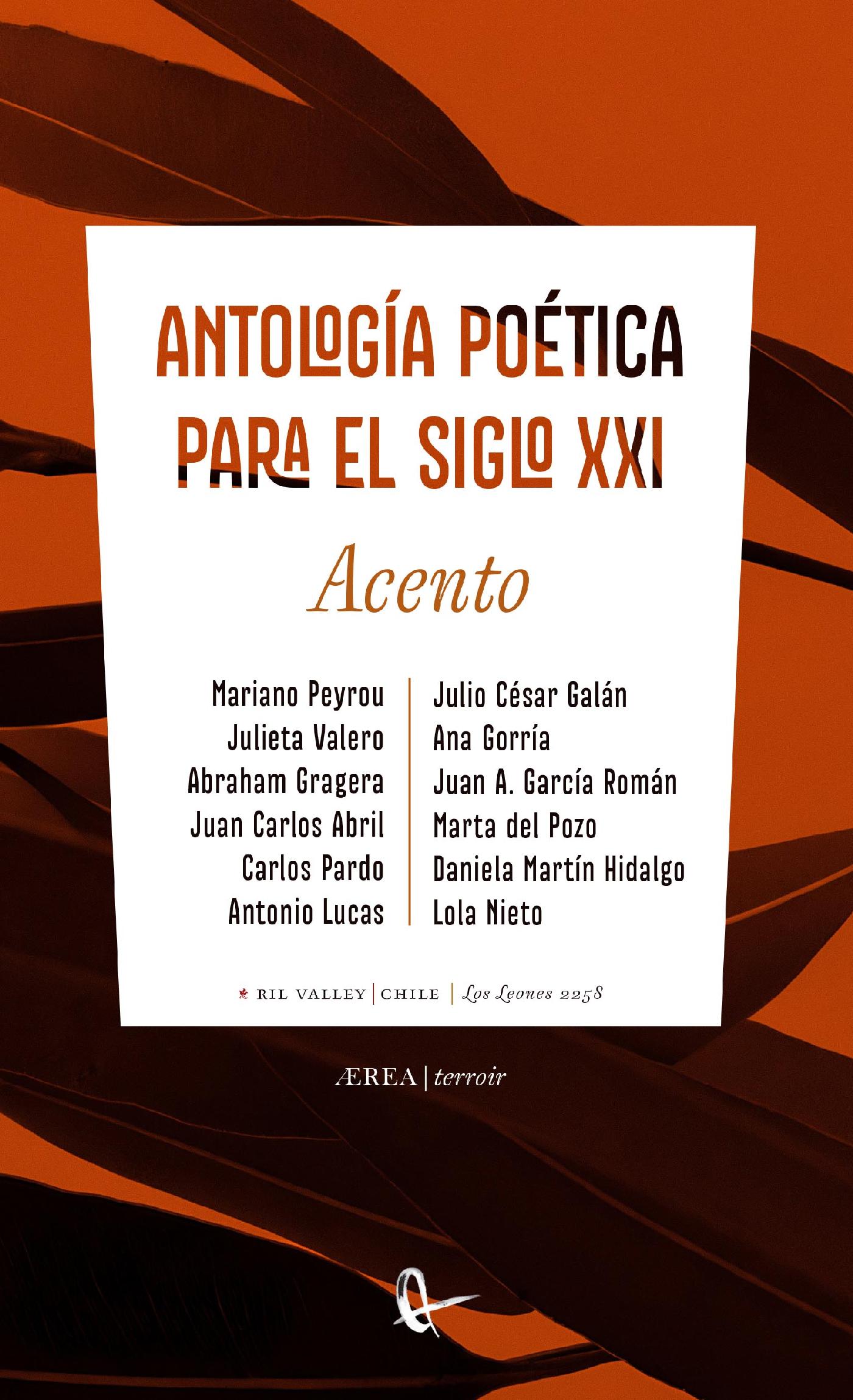 ACENTO. ANTOLOGÍA POÉTICA PARA EL SIGLO XXI