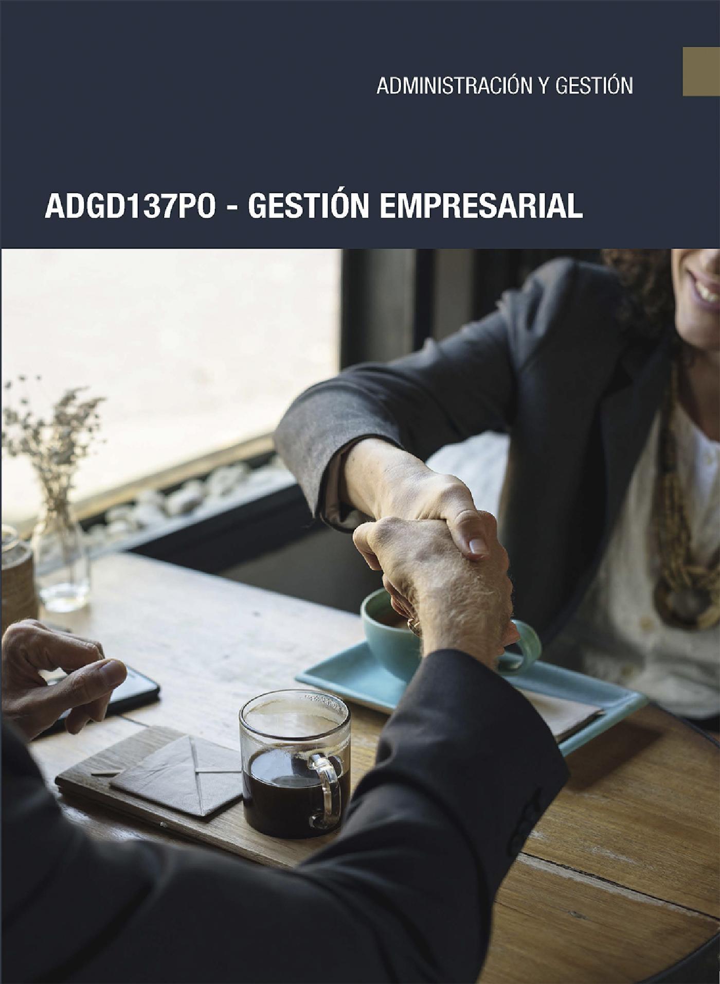 ADGD137PO - GESTIÓN EMPRESARIAL