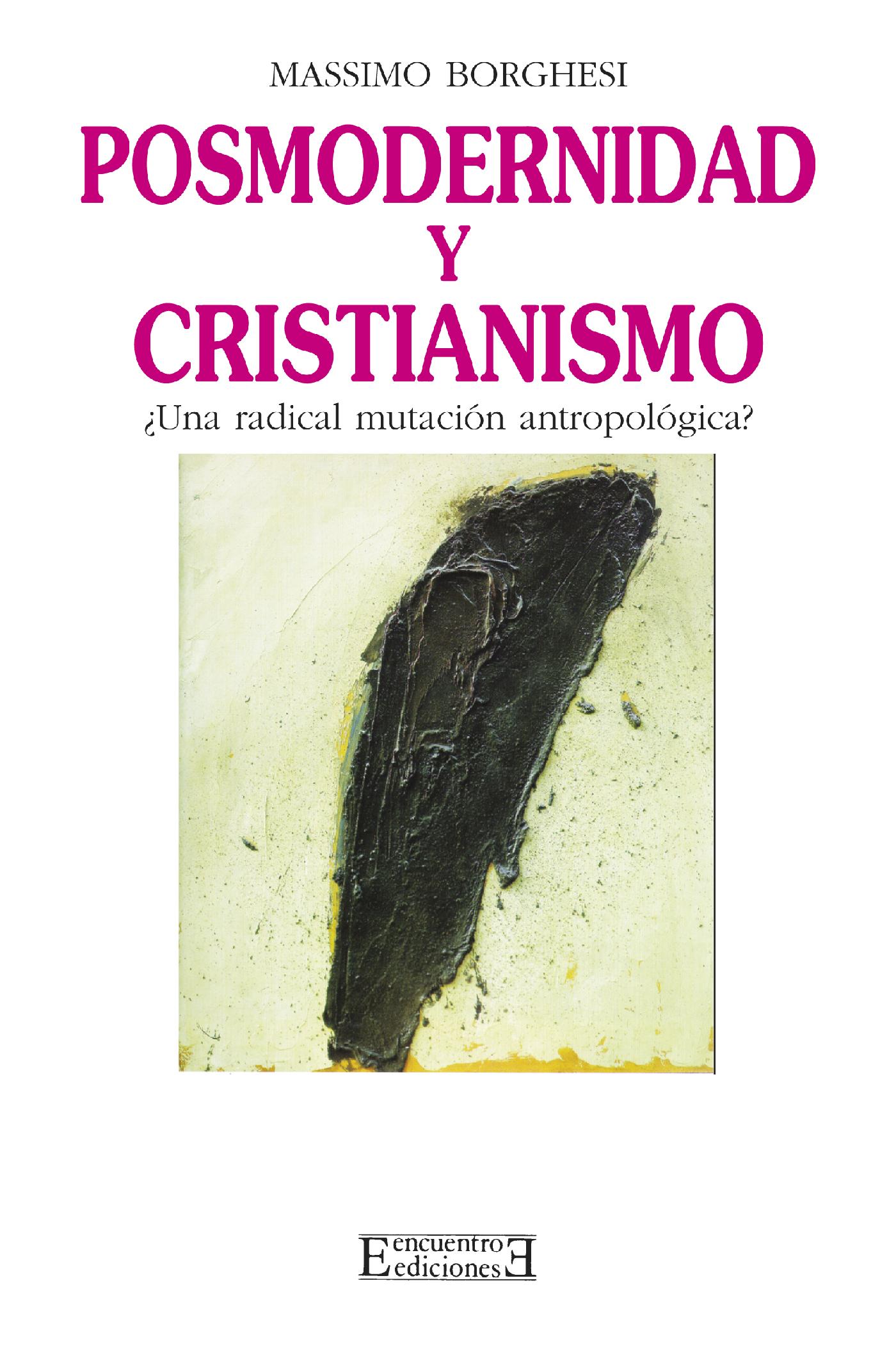 POSMODERNIDAD Y CRISTIANISMO 