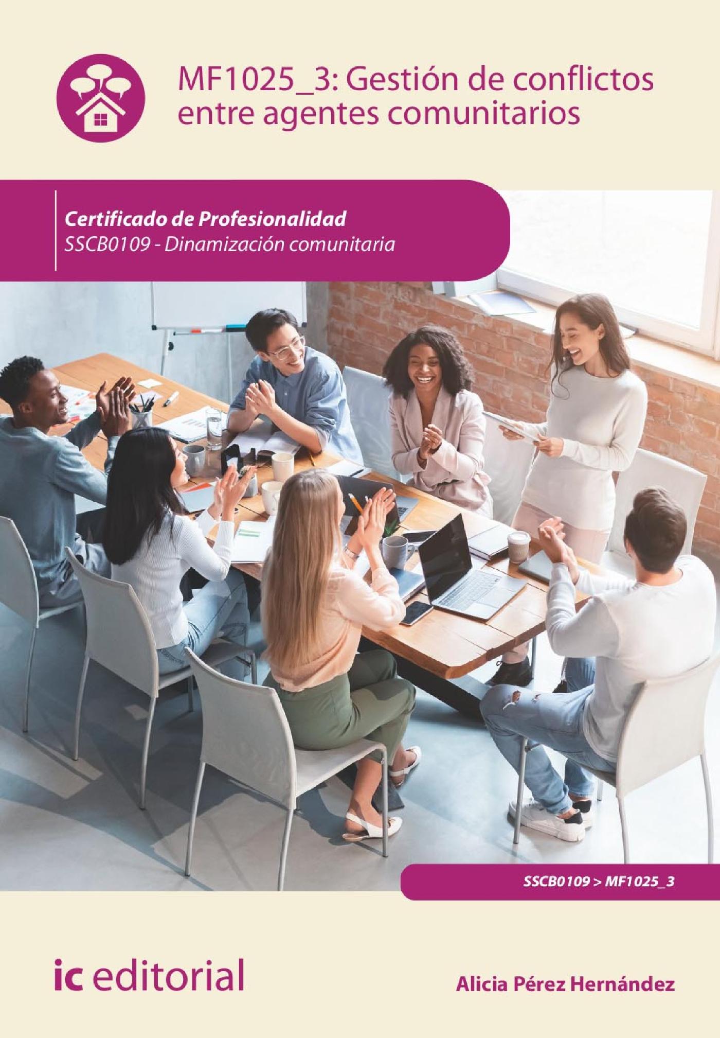 GESTIÓN DE CONFLICTOS ENTRE AGENTES COMUNITARIOS. SSCB0109