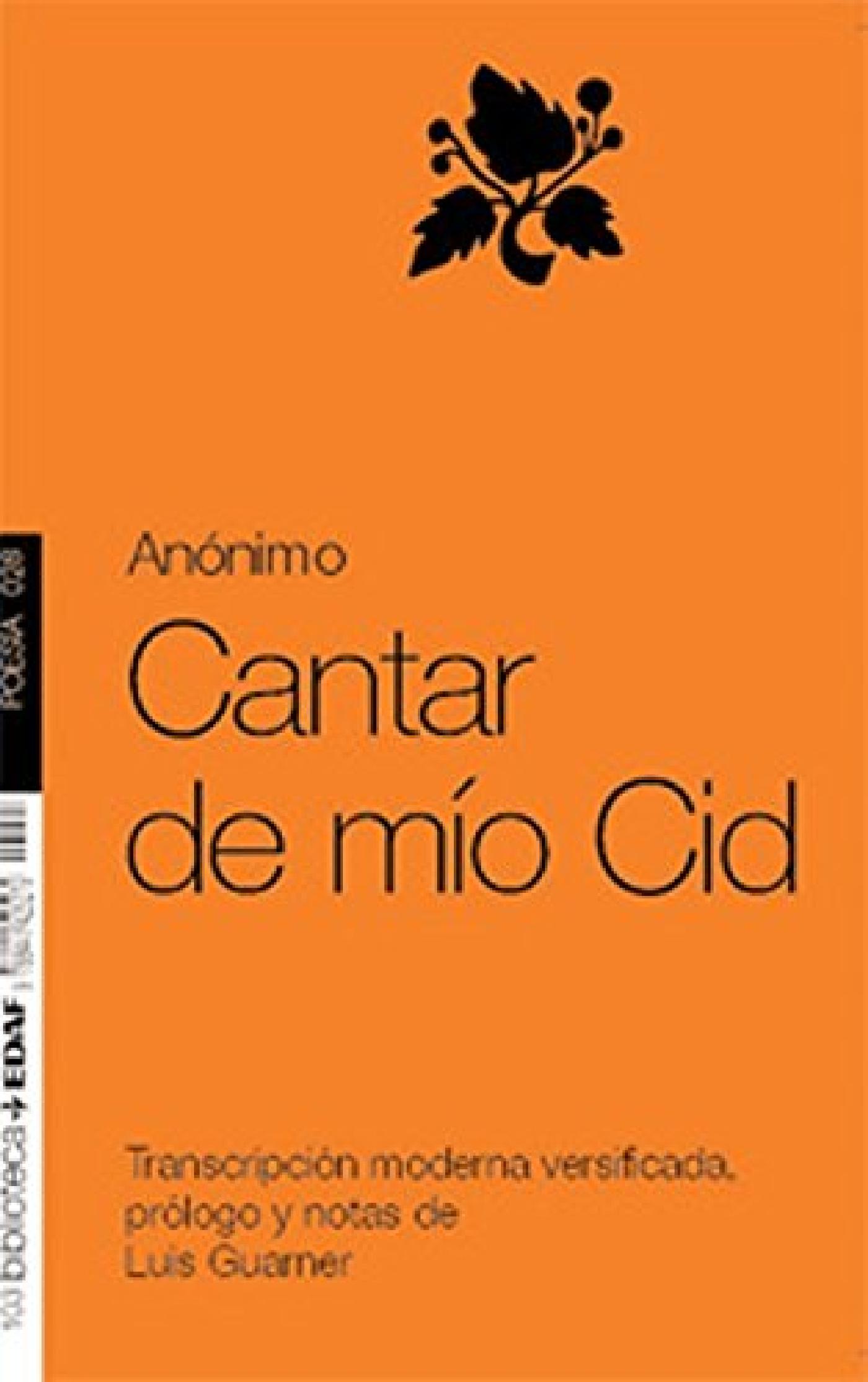 CANTAR DE MÍO CID
