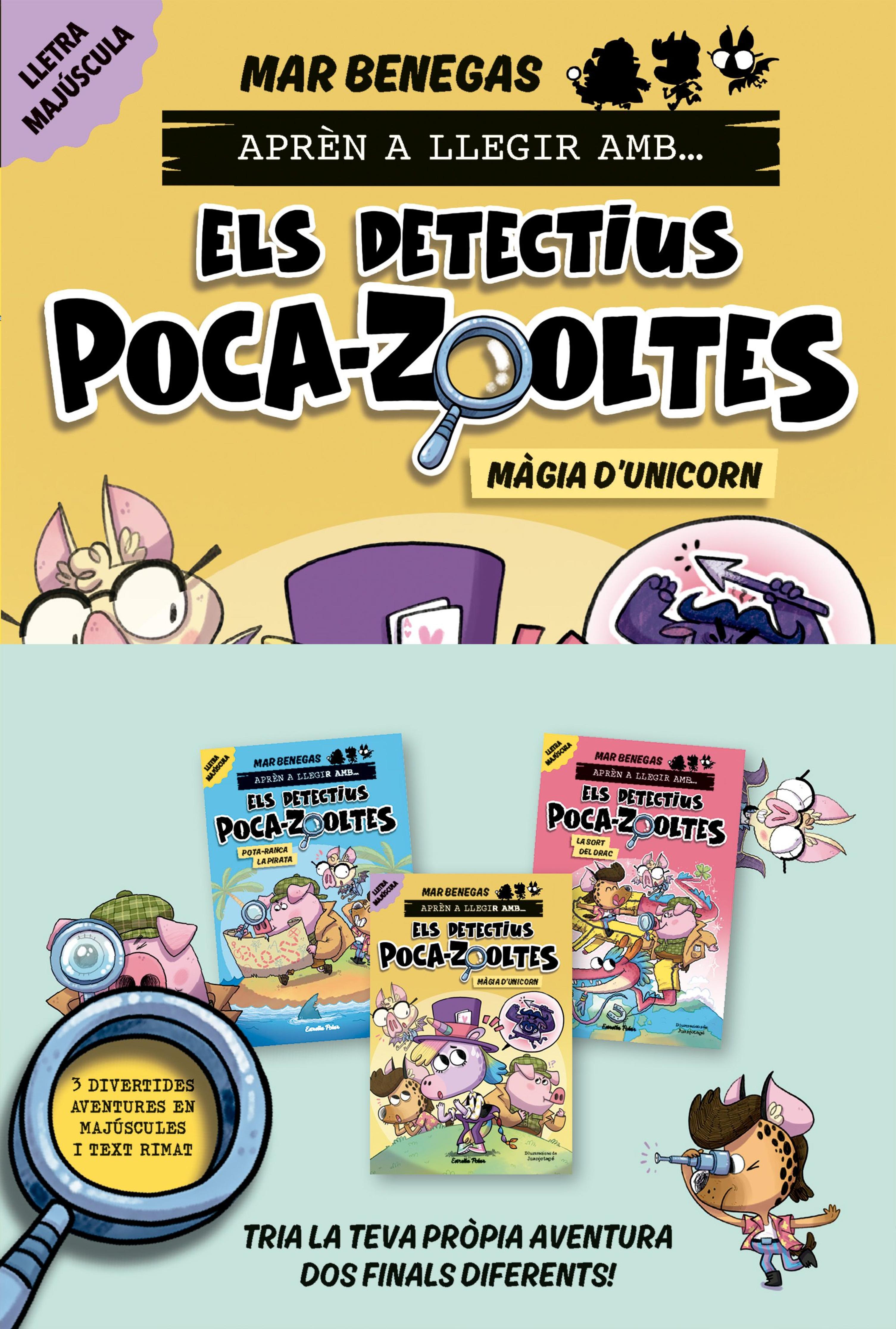 PACK APRÈN A LLEGIR AMB... ELS DETECTIUS POCA-ZOOLTES!  4,5 I 6