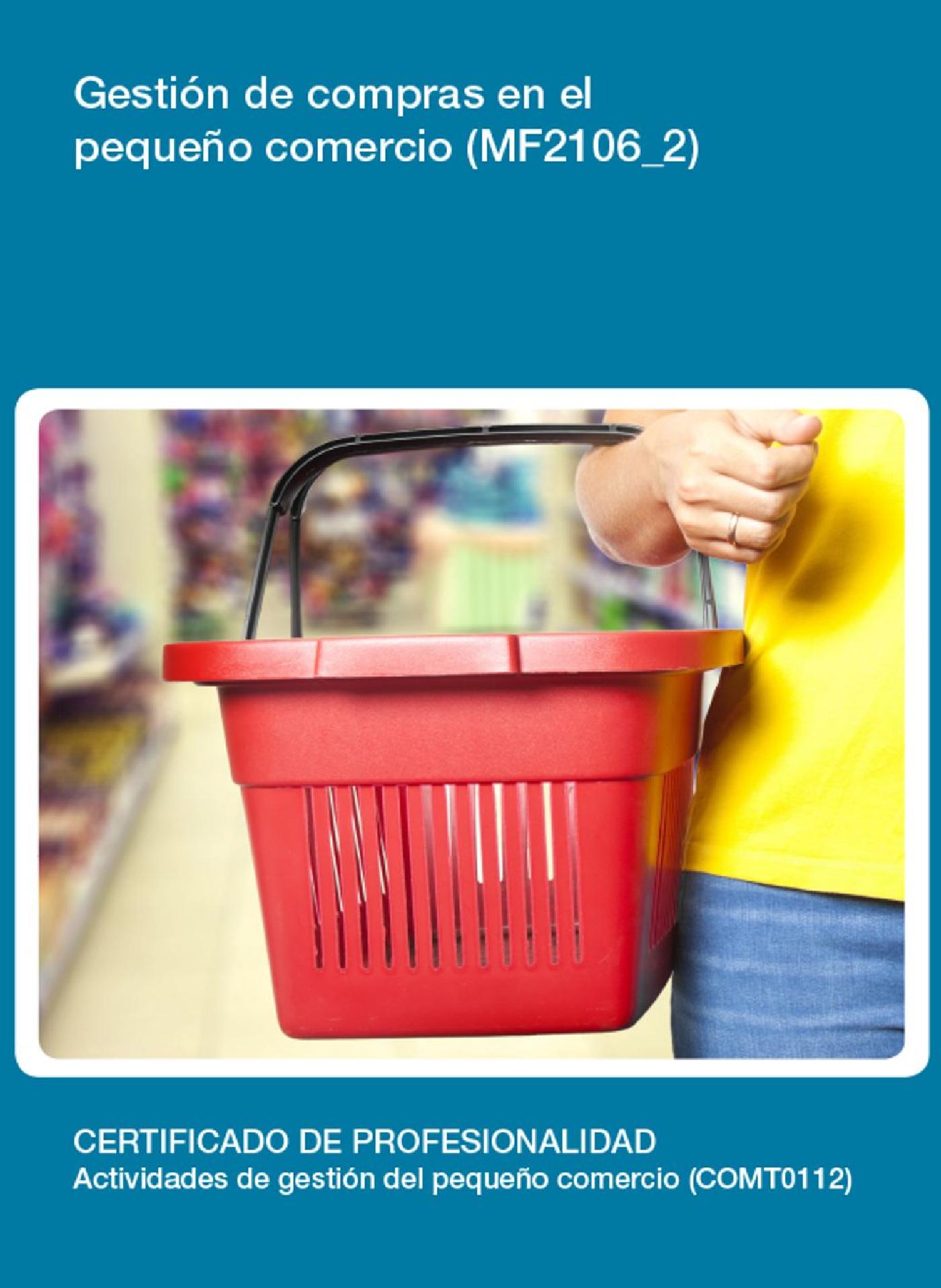 MF2106_2 - GESTIÓN DE COMPRAS EN EL PEQUEÑO COMERCIO