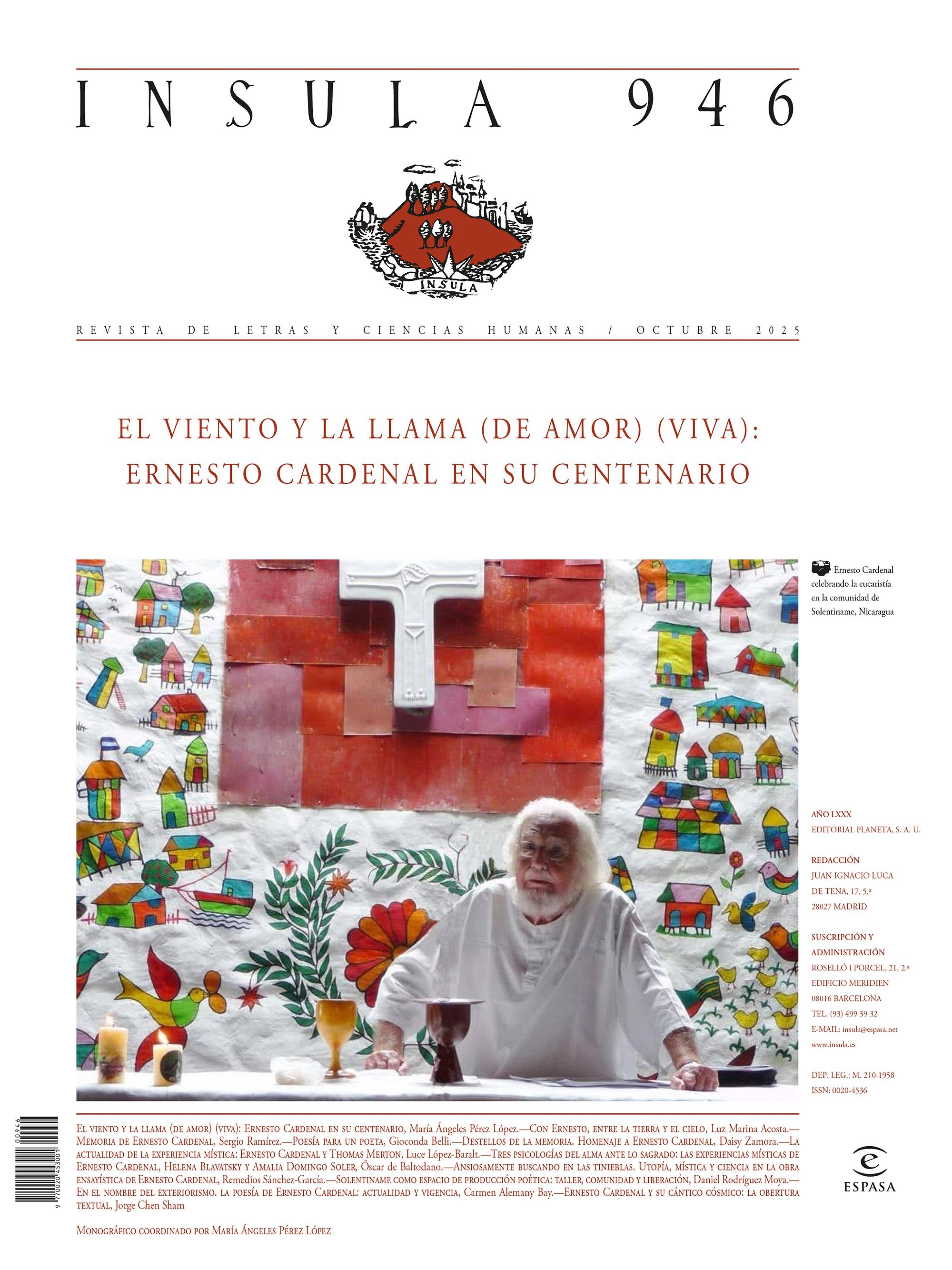 EL VIENTO Y LA LLAMA (DE AMOR) (VIVA): ERNESTO CARDENAL EN SU CENTENARIO