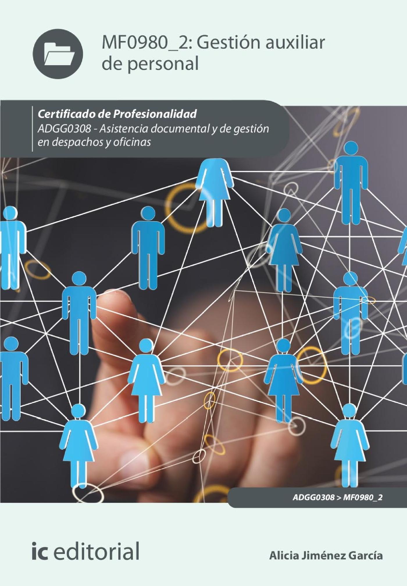 GESTIÓN AUXILIAR DE PERSONAL. ADGG0308