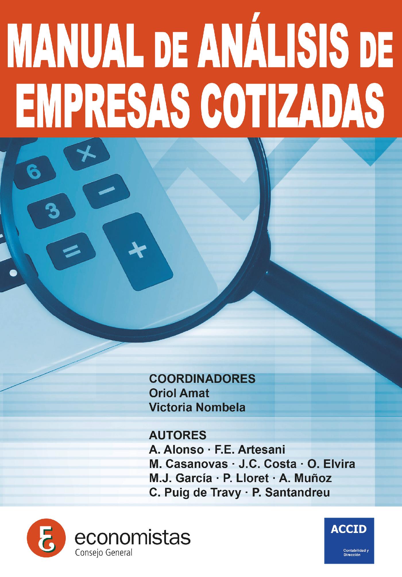 MANUAL DE ANÁLISIS DE EMPRESAS COTIZADAS. EBOOK