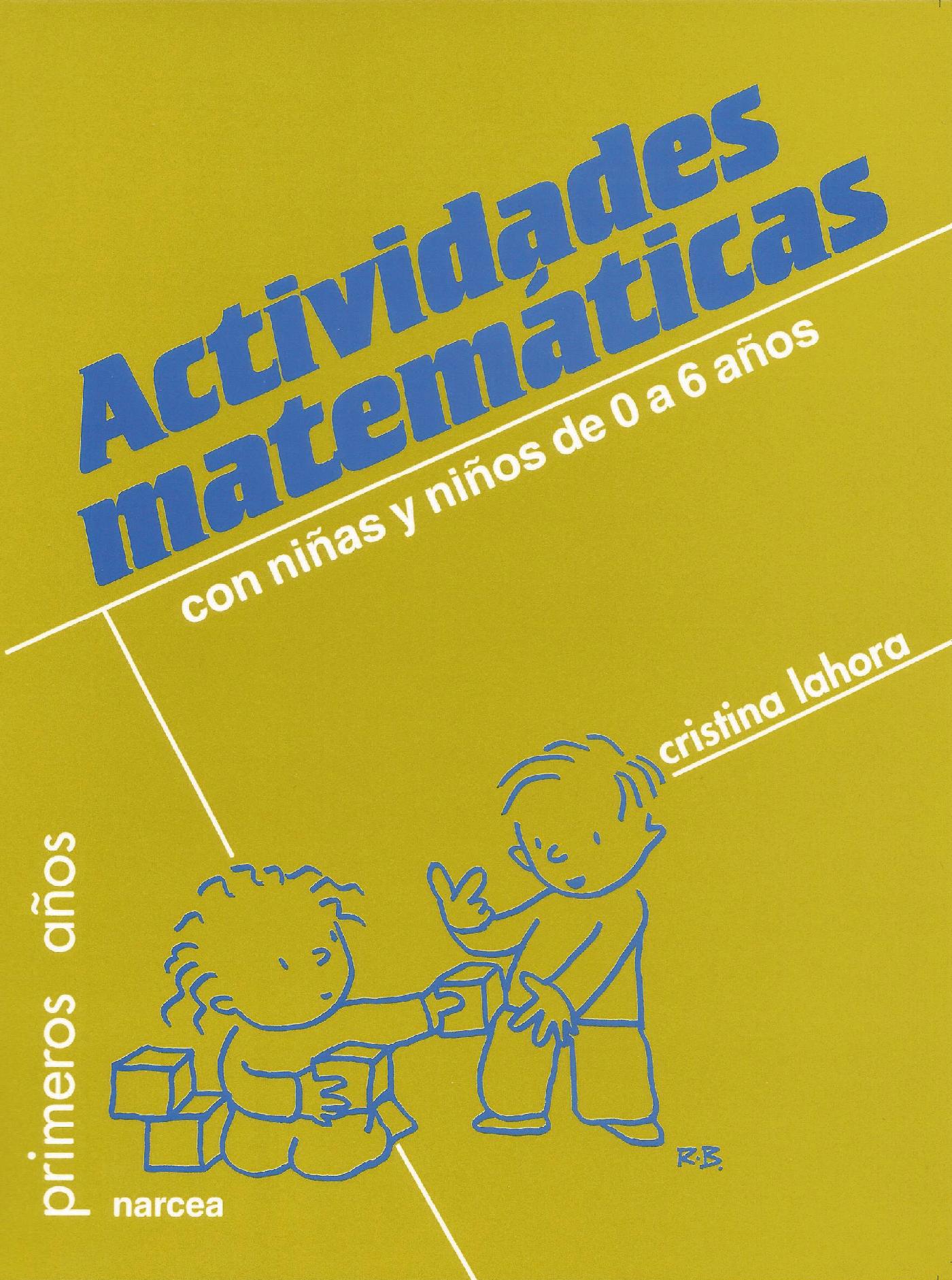 ACTIVIDADES MATEMÁTICAS CON NIÑOS DE 0-6 AÑOS
