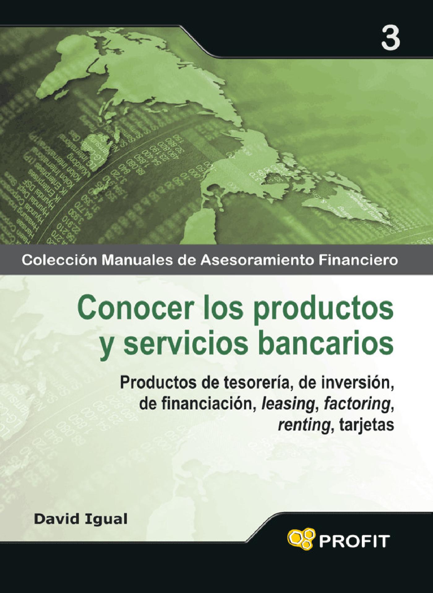 CONOCER LOS PRODUCTOS Y SERVICIOS BANCARIOS. EBOOK