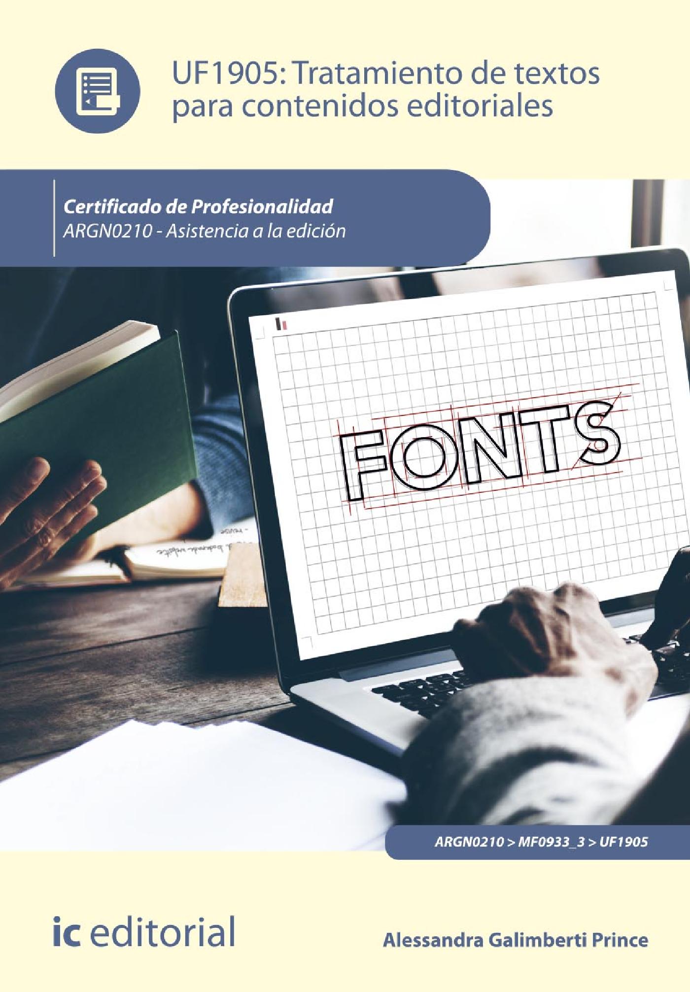 TRATAMIENTO DE TEXTOS PARA CONTENIDOS EDITORIALES. ARGN0210