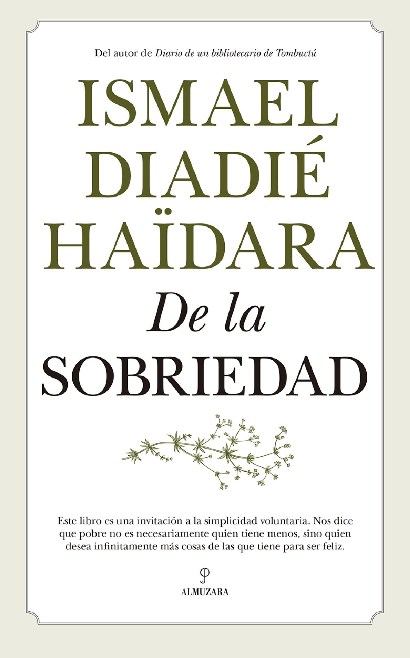 DE LA SOBRIEDAD
