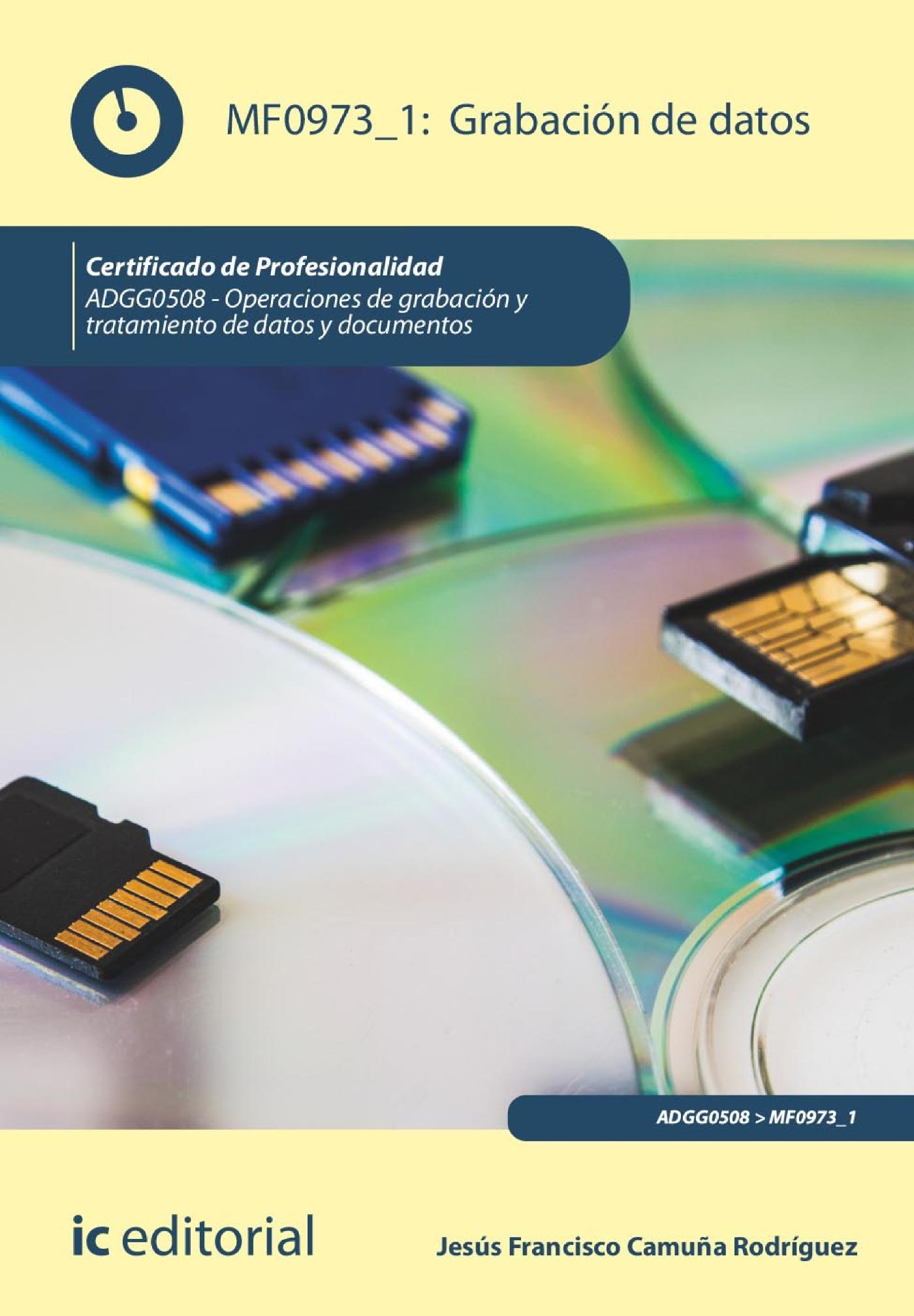 Grabación de Datos. Adgg0508