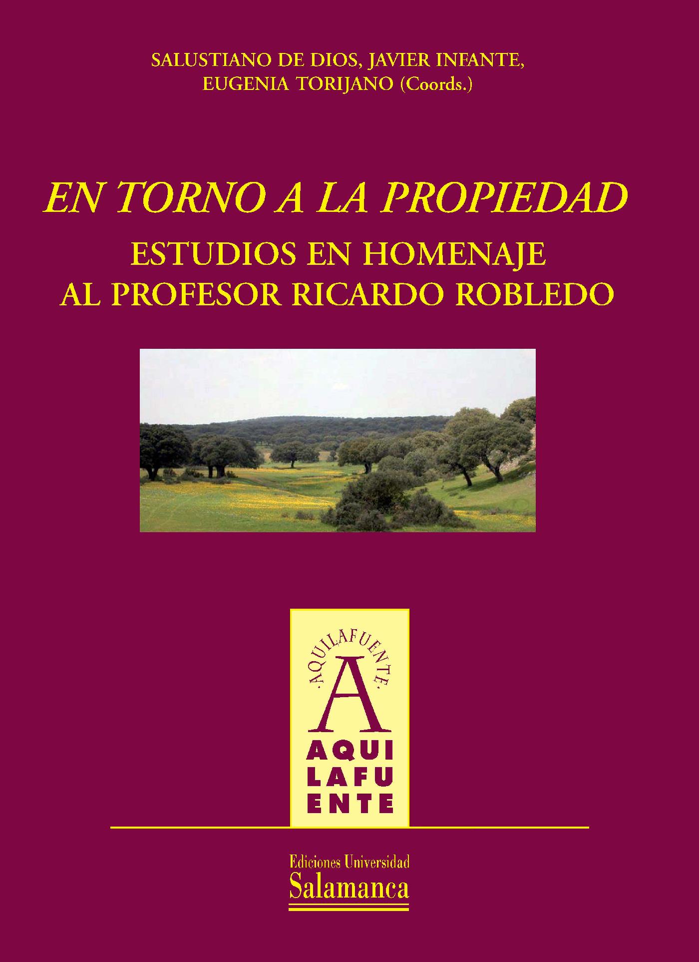 EN TORNO A LA PROPIEDAD