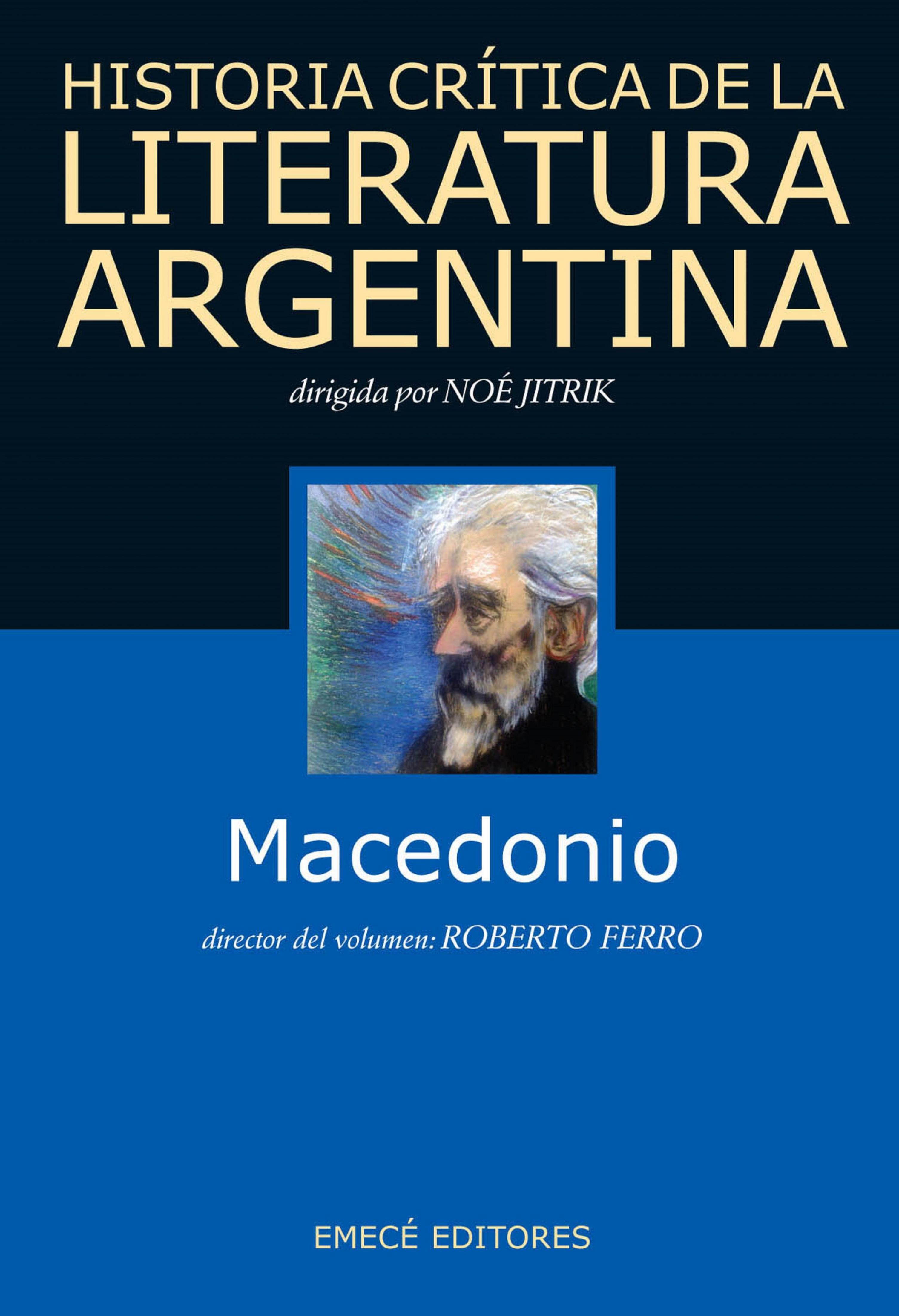 HIST. CRIT. LIT. ARG. T.8- MACEDONIO