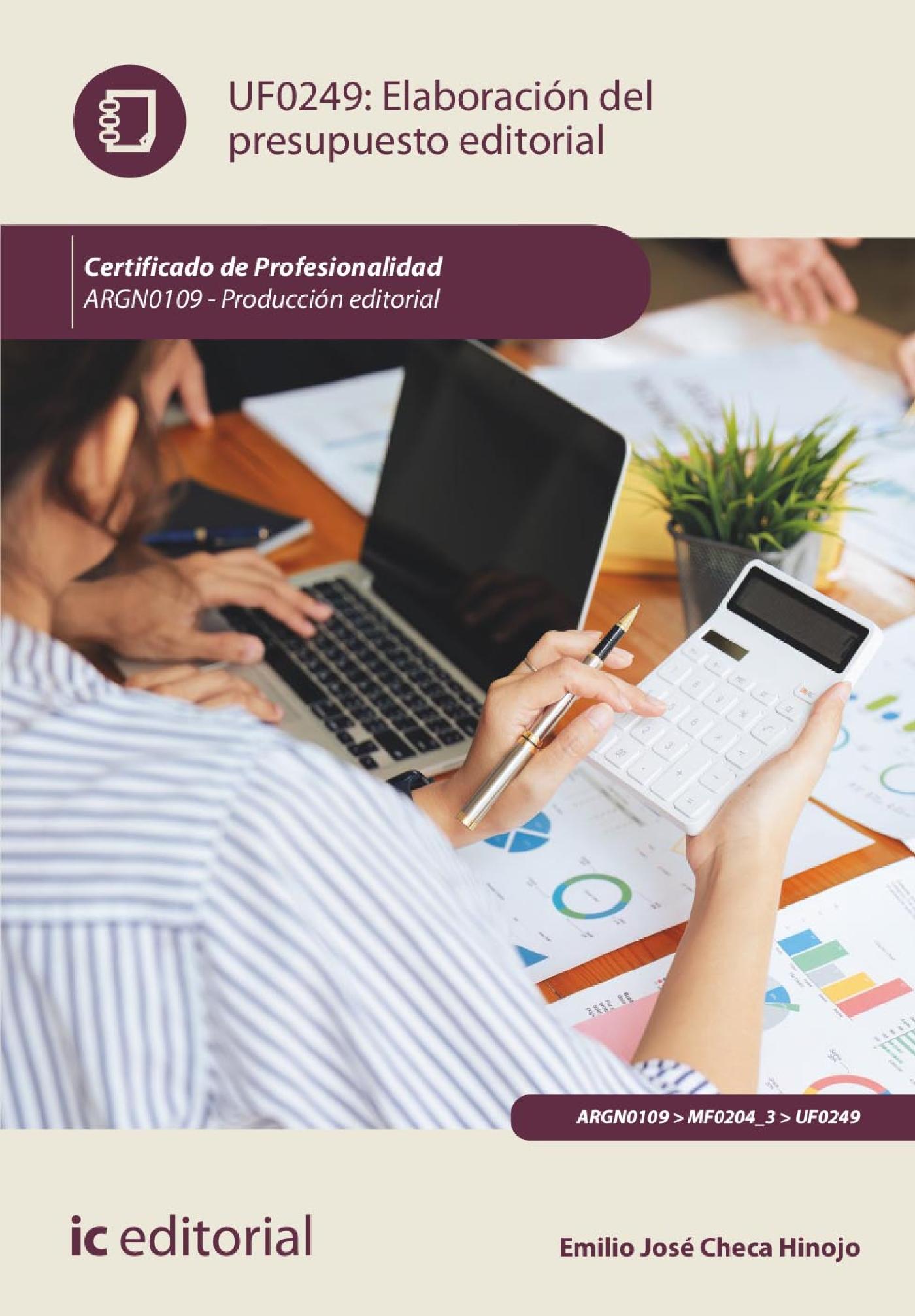 ELABORACIÓN DEL PRESUPUESTO EDITORIAL. ARGN0109