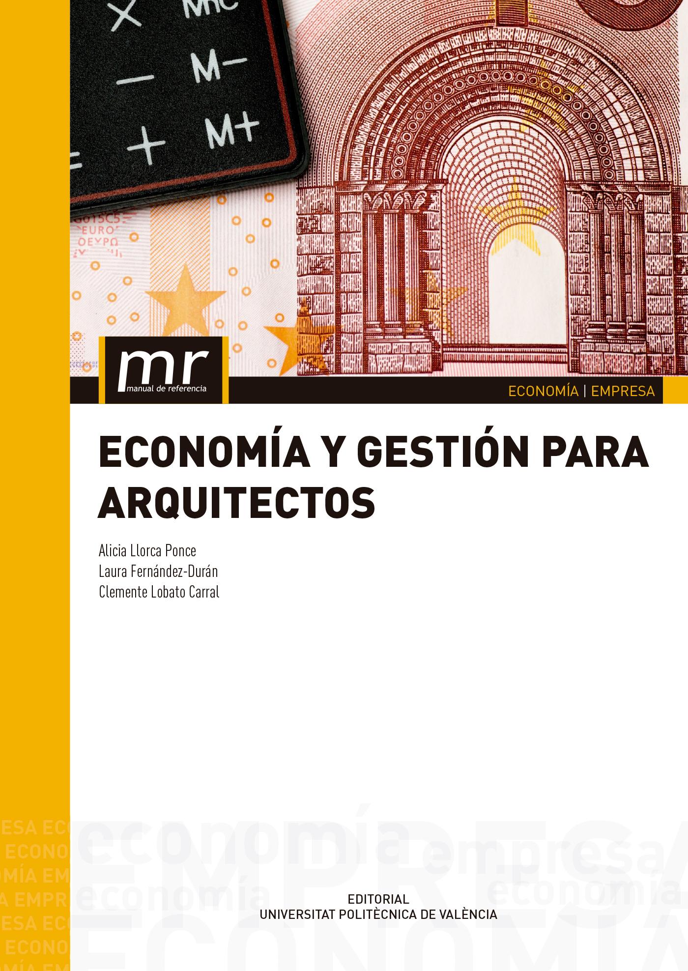 ECONOMÍA Y GESTIÓN PARA ARQUITECTOS 