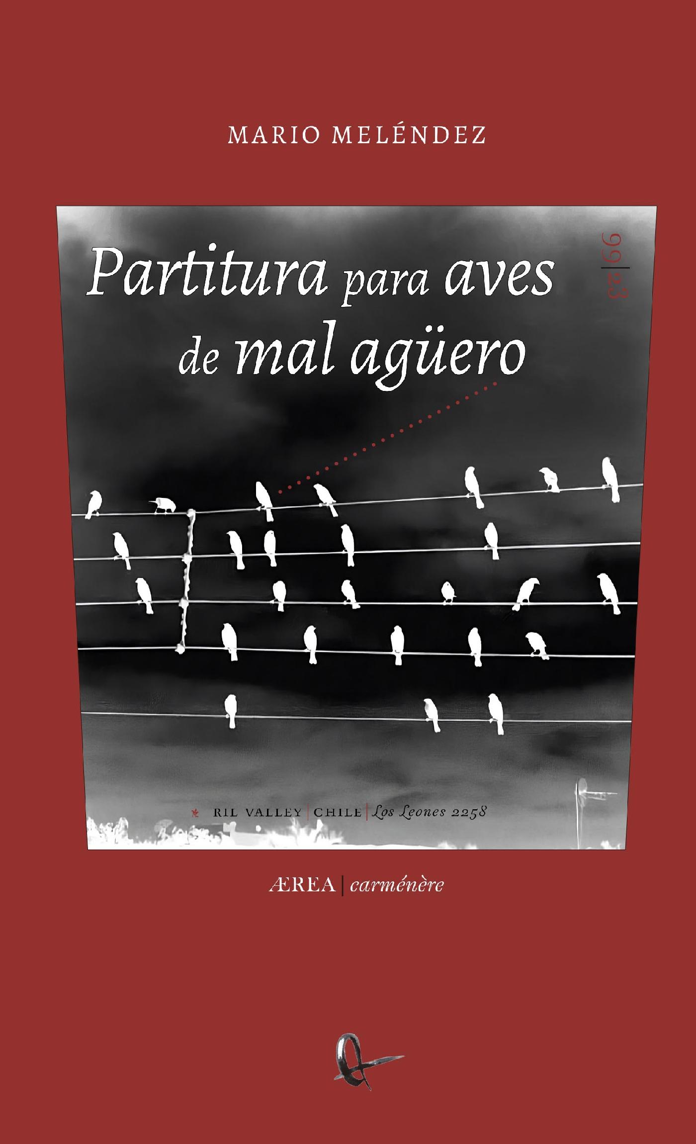 PARTITURA PARA AVES DE MAL AGÜERO