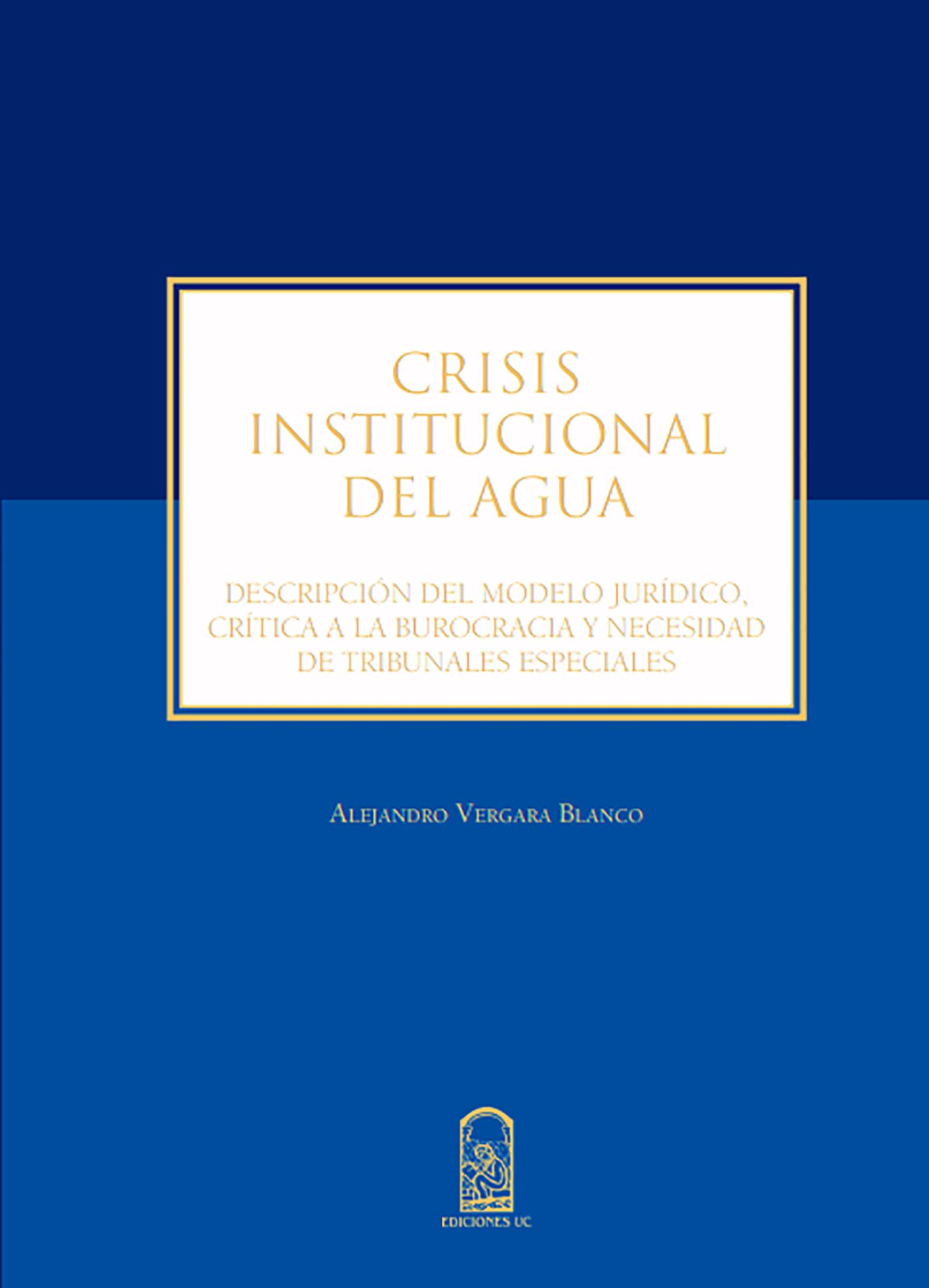 CRISIS INSTITUCIONAL DEL AGUA