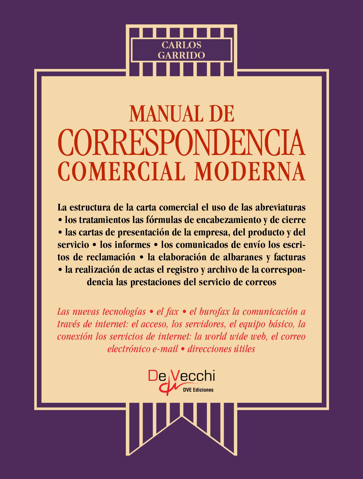 MANUAL DE CORRESPONDENCIA COMERCIAL MODERNA