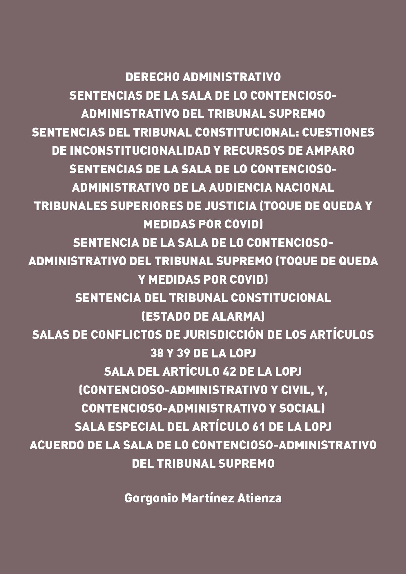 DERECHO ADMINISTRATIVO