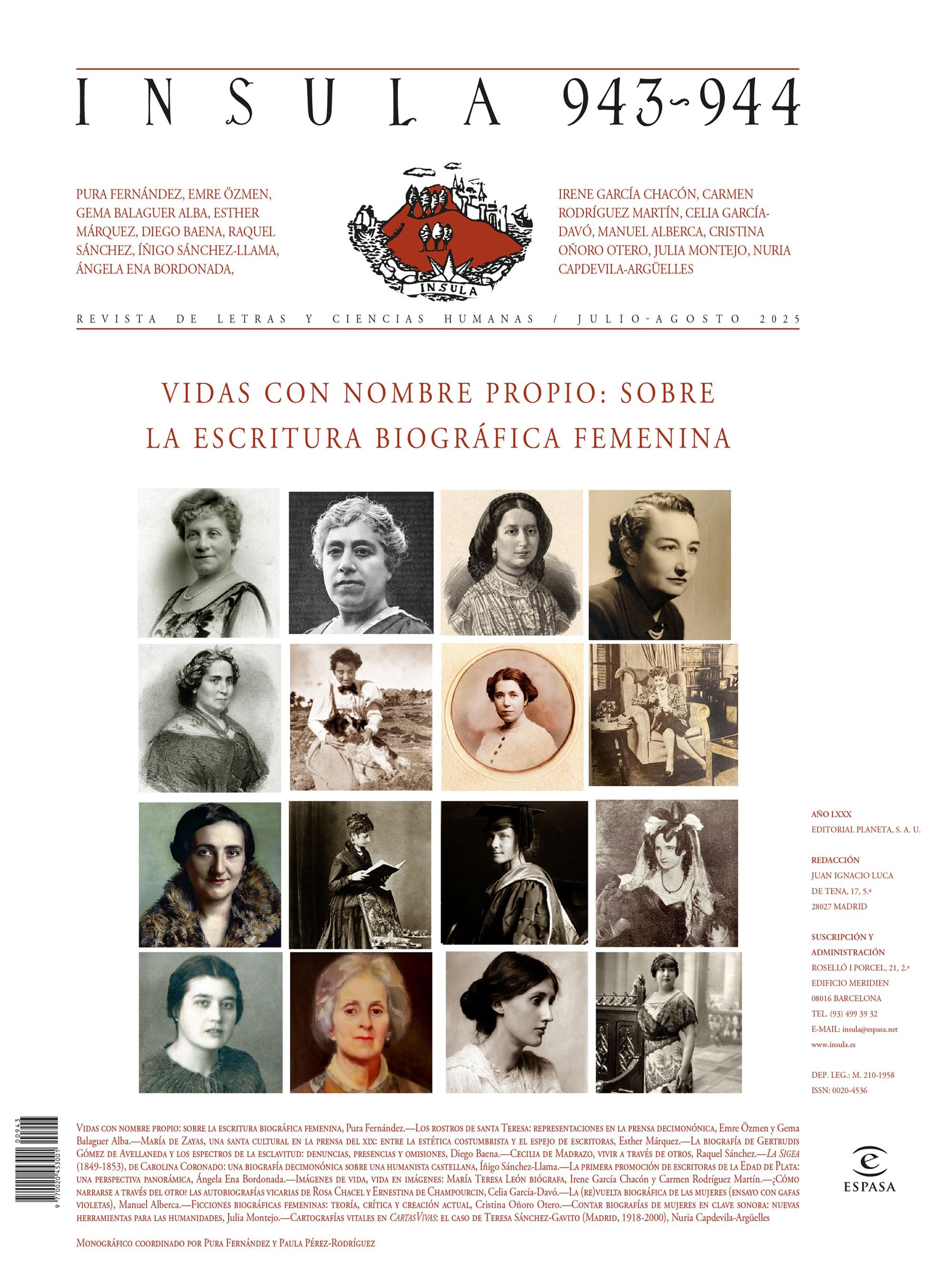 VIDAS CON NOMBRE PROPIO: SOBRE LA ESCRITURA BIOGRÁFICA FEMENINA