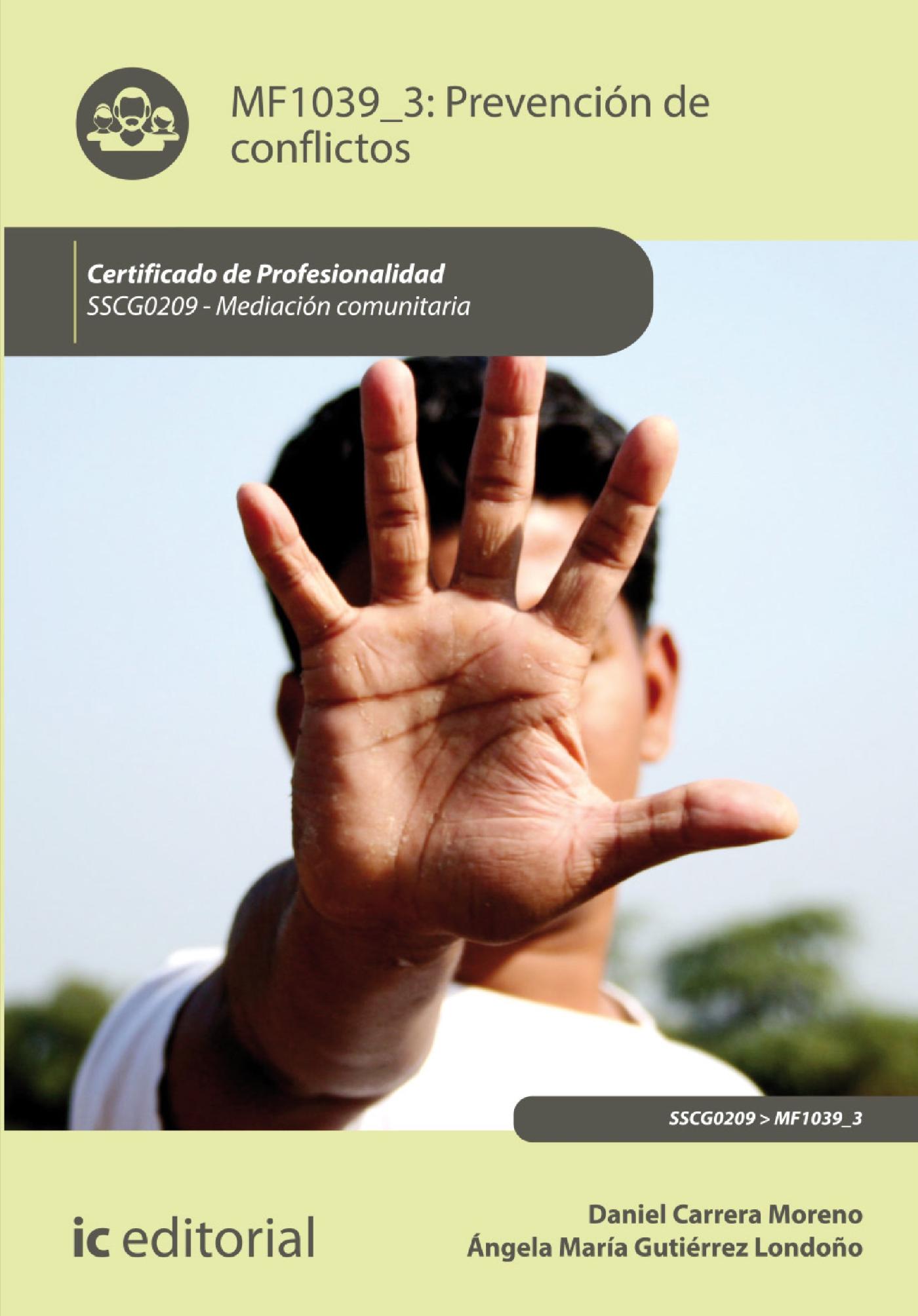 PREVENCIÓN DE CONFLICTOS. SSCG0209 