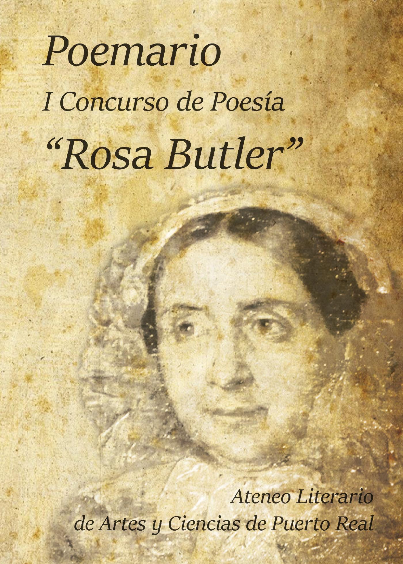 POEMARIO. PRIMER CONCURSO DE POESÍA ROSA BUTLER