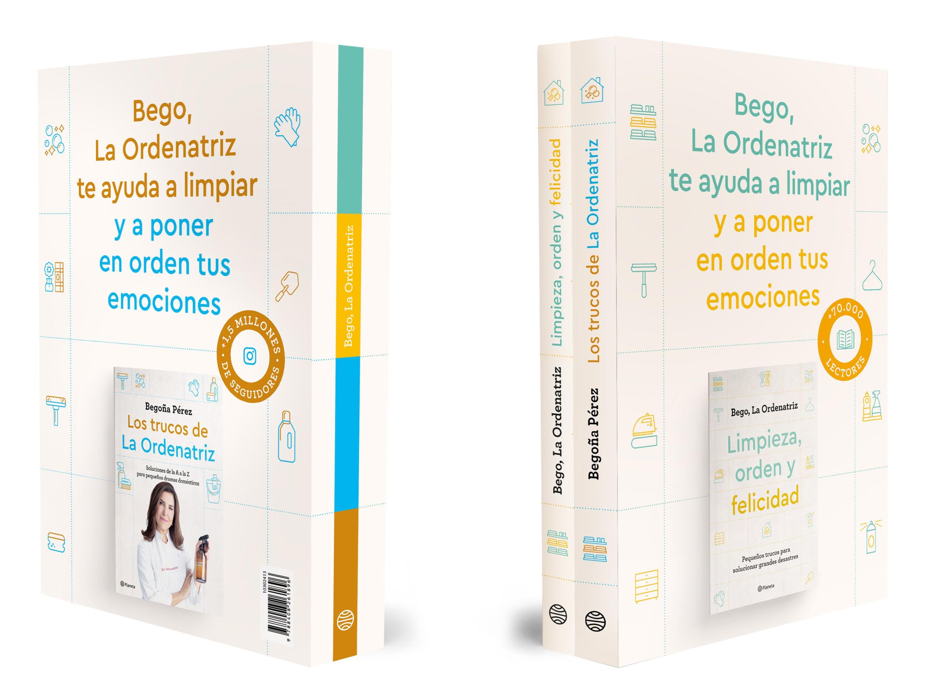 PACK LA ORDENATRIZ (LIMPIEZA, ORDEN Y FELICIDAD + LOS TRUCOS DE LA ORDENATRIZ)