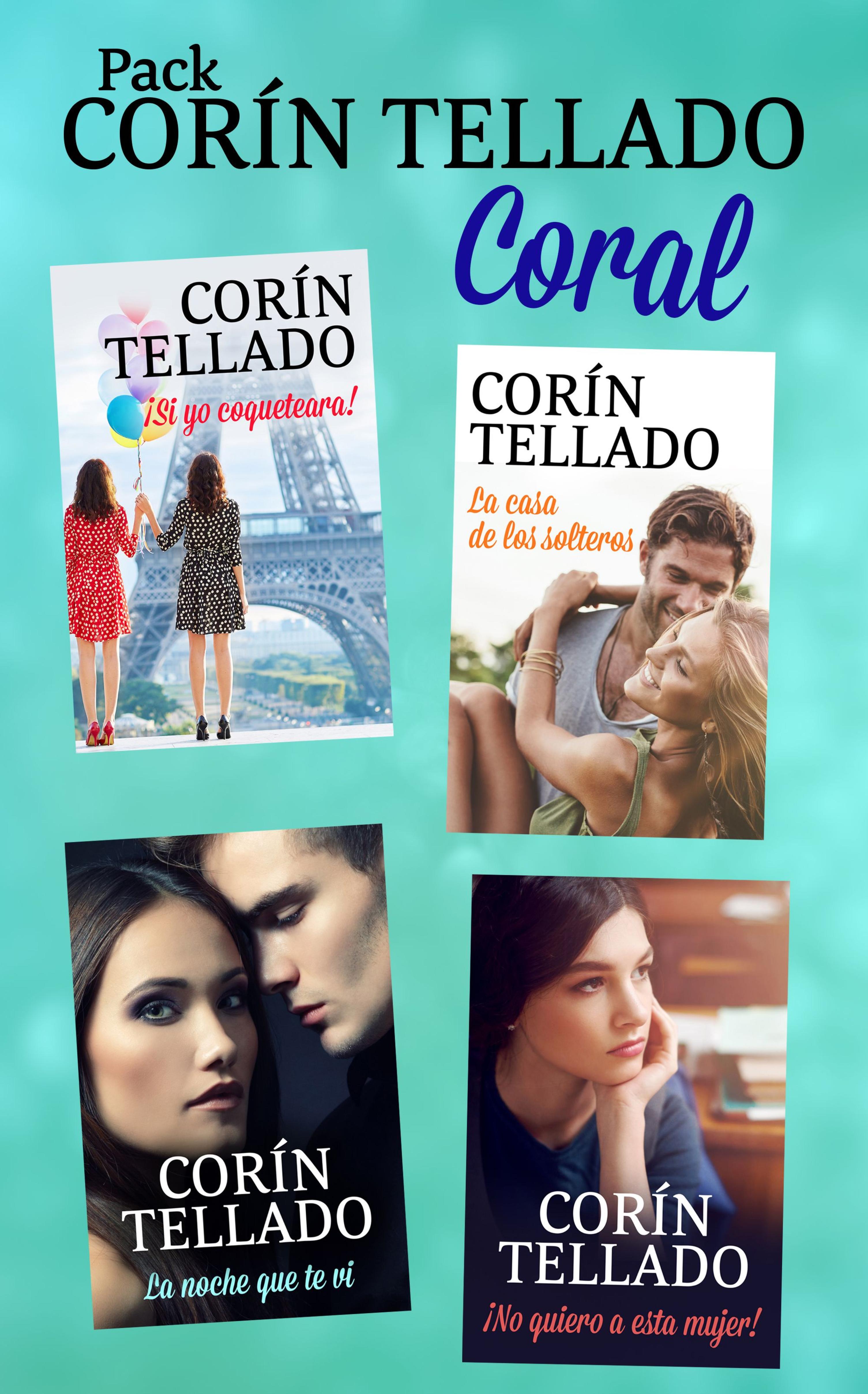 PACK CORÍN TELLADO 3 (CORAL)