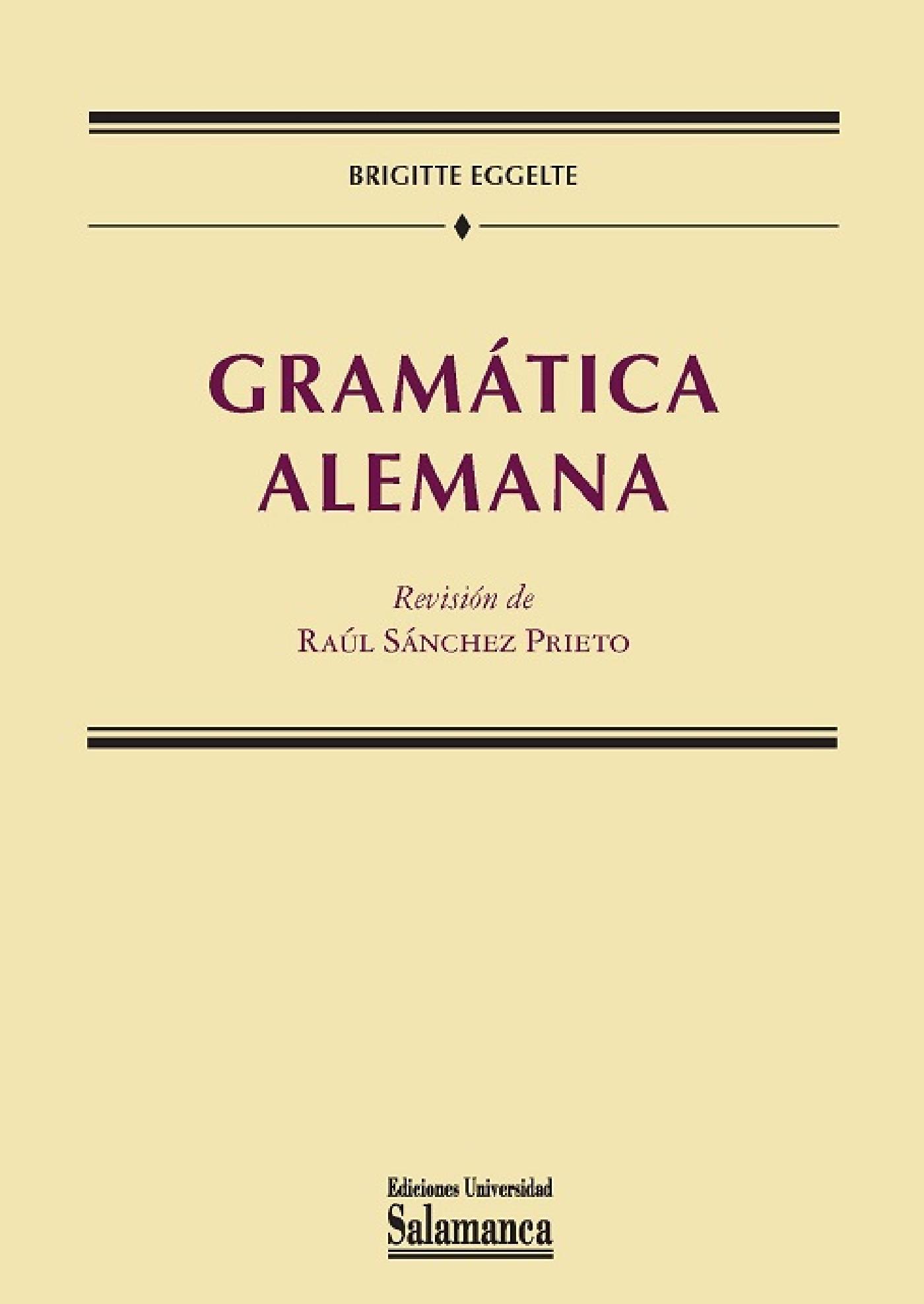 Gramática Alemana
