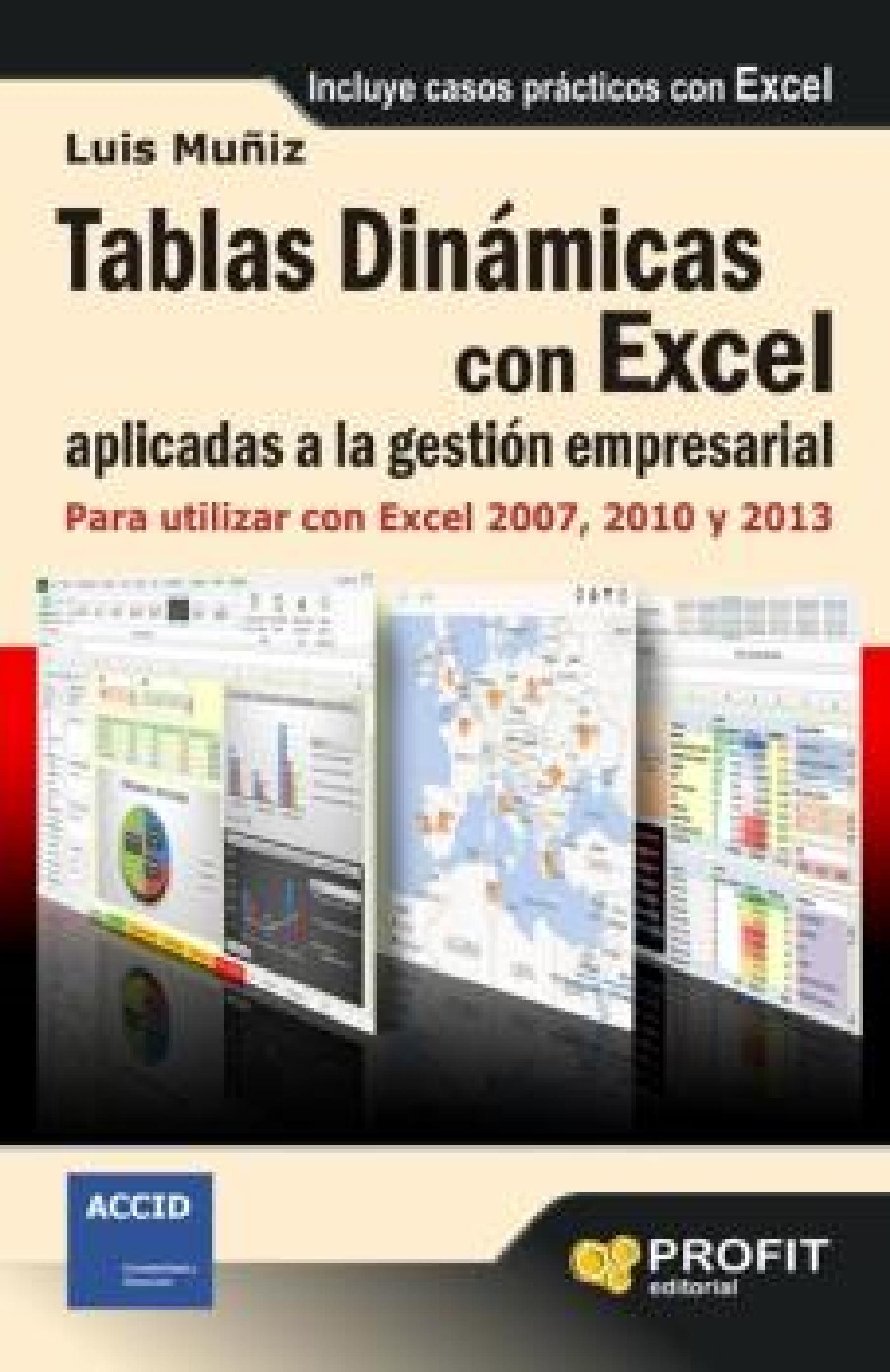 TABLAS DINÁMICAS CON EXCEL PARA MEJORAR LA GESTION EMPRESARIAL. EBOOK