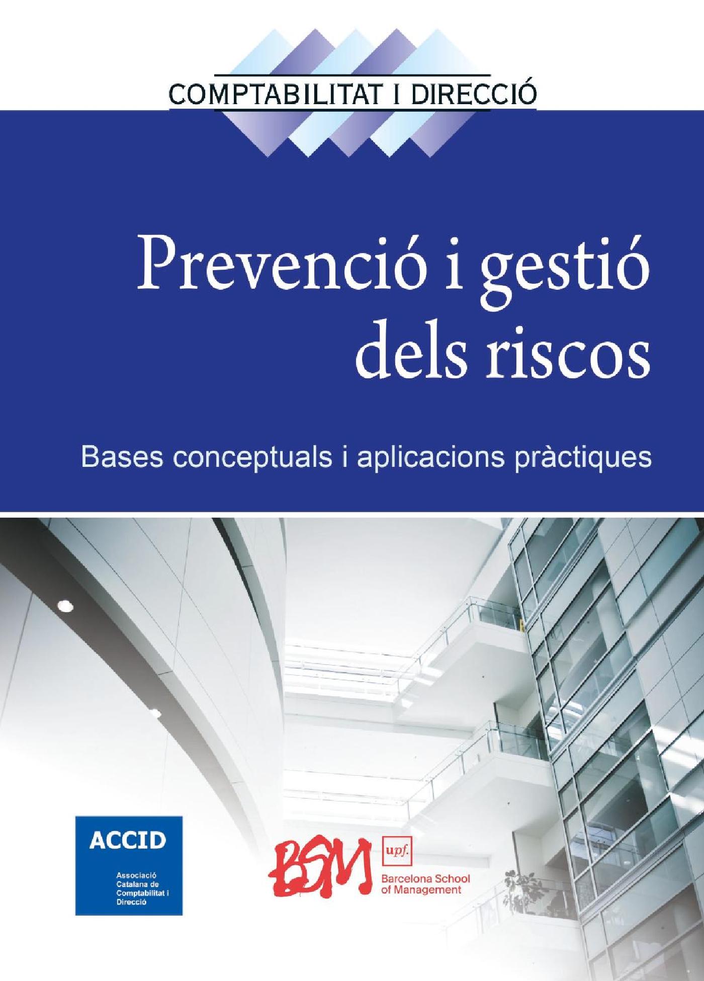 PREVENCIÓ I GESTIÓ DELS RISCOS. EBOOK.