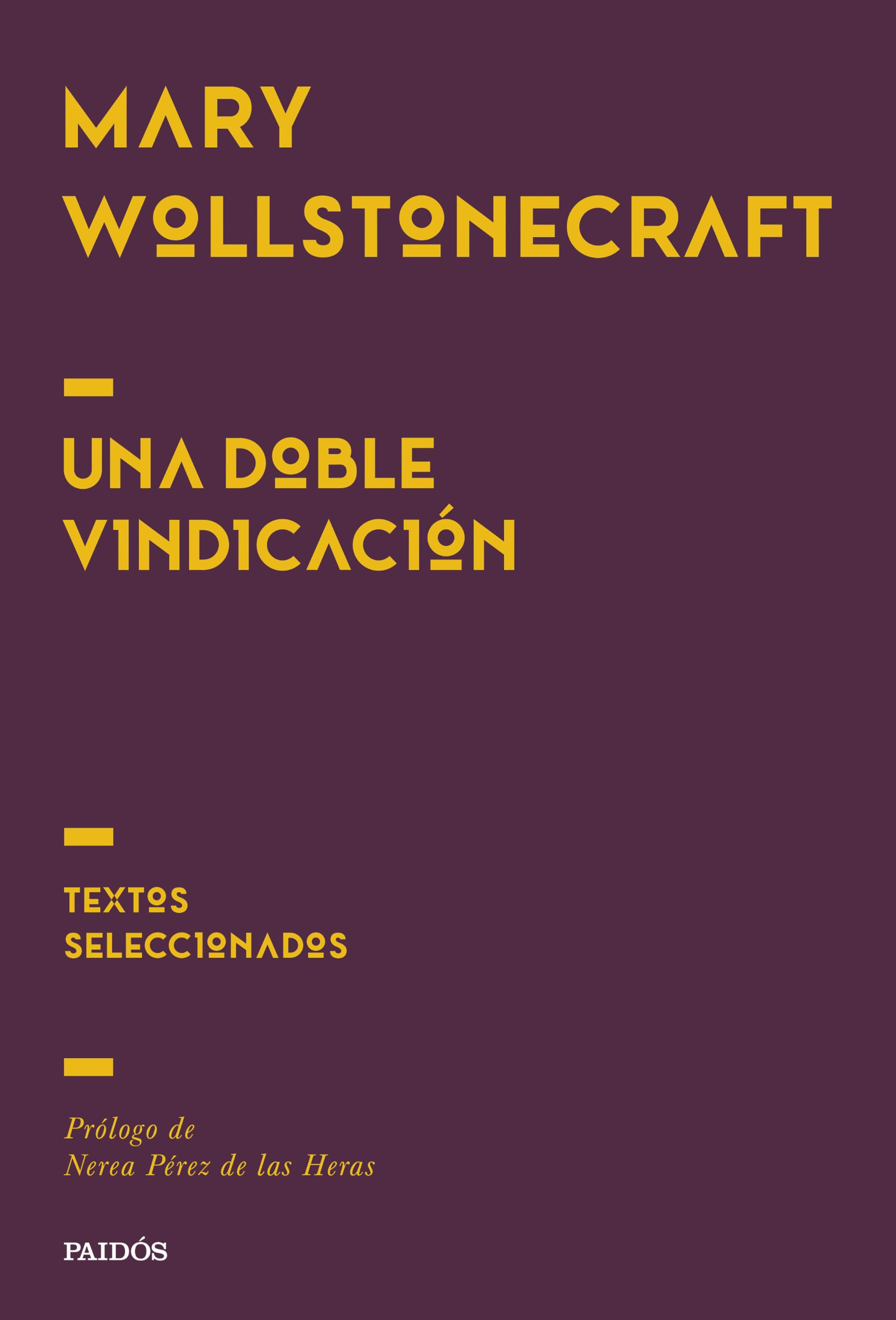 UNA DOBLE VINDICACIÓN