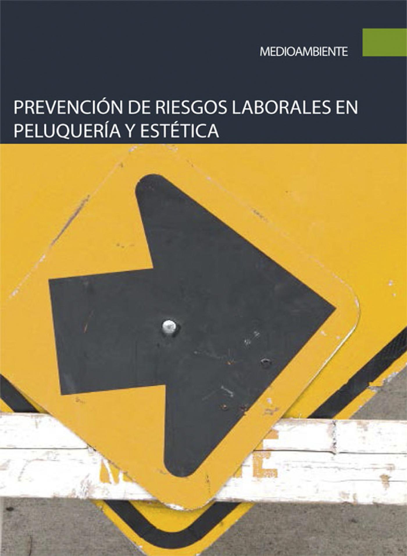 PREVENCIÓN DE RIESGOS LABORALES EN PELUQUERÍA Y ESTÉTICA