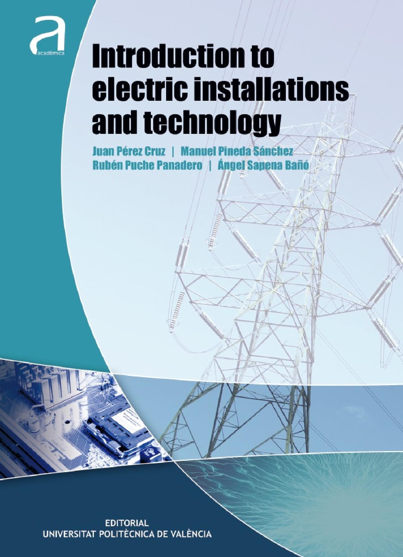 INTRODUCTION TO ELECTRIC INSTALLATIONS AND TECHNOLOGY